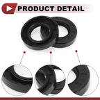 Set of 5 Rotary Shaft Oil Seals 28x52x10mm Nitrile Rubber 672668828533