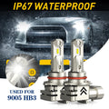 9005 HB3 LED Headlight Bulbs for High Beam (Extremely Bright, 52W, 12000LM, 6000K)
