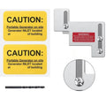 Electrical Panel Kit for 150&200A Breakers - Aluminum Alloy, Hex Nuts