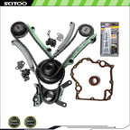 Timing Chain Kit & Timing Cover Gasket for Dodge Jeep 4.7L SOHC V8 (1999–2004)