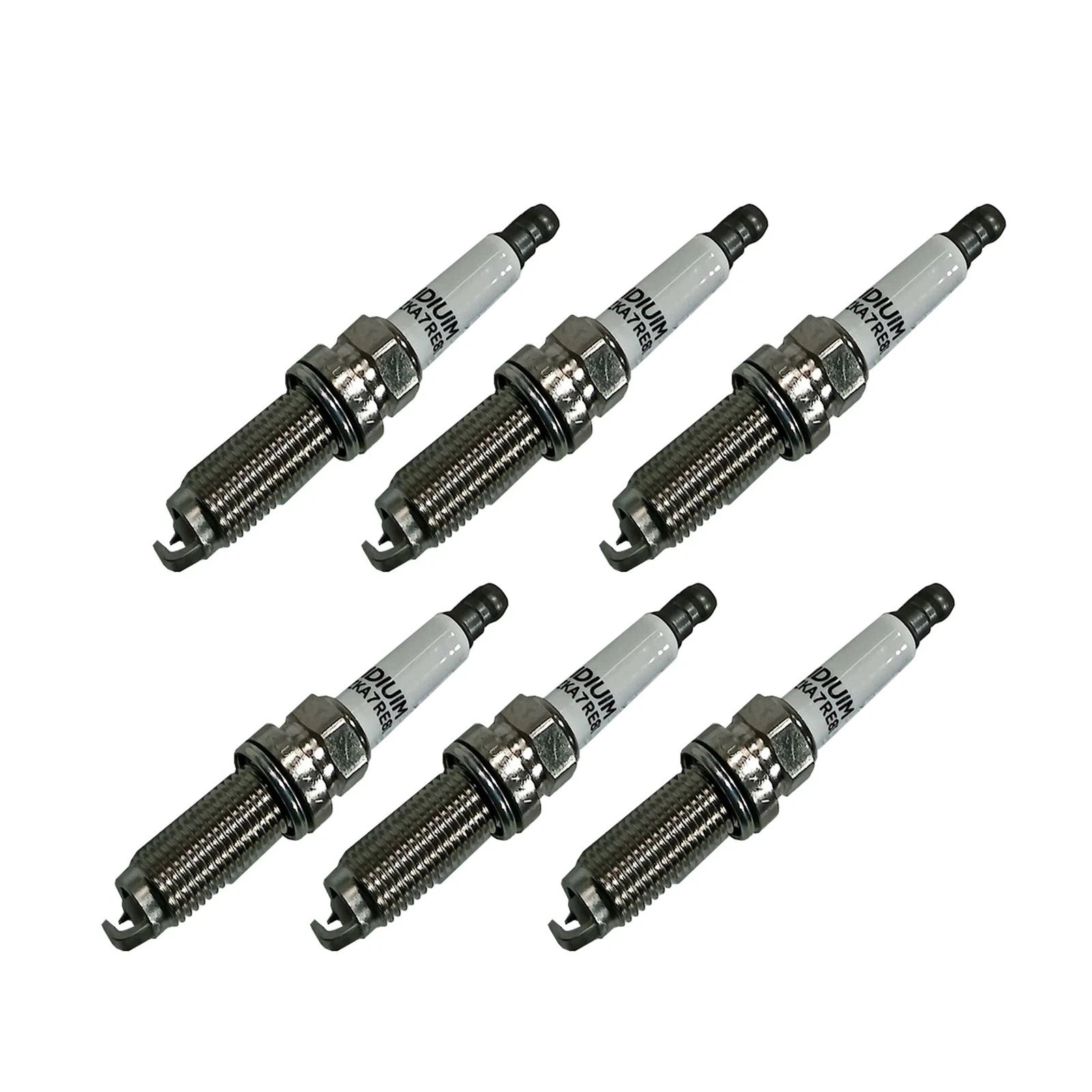 Set of 6 Spark Plugs for Land Rover Discovery, Range Rover 3.0L 93476 SILZKAR7E8S