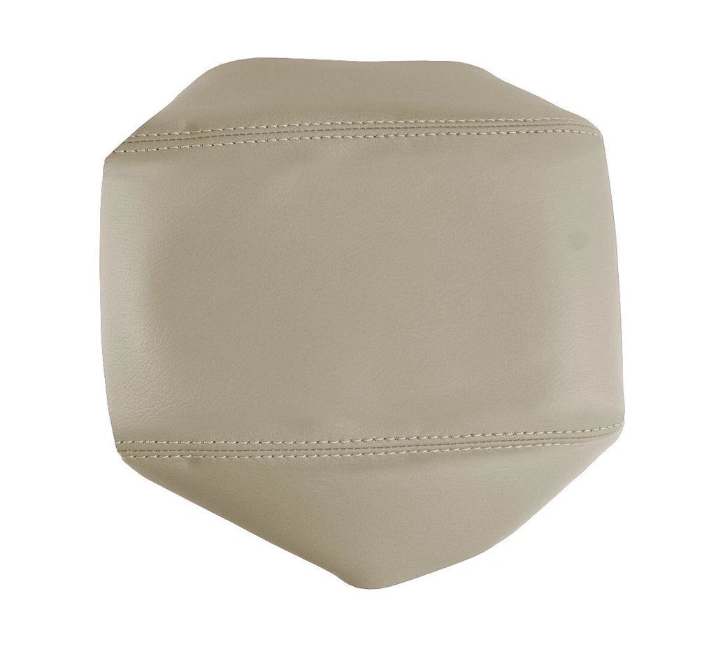 Leather Synthetic Center Console Armrest Cover for Audi Q5 (2018–2023) Beige