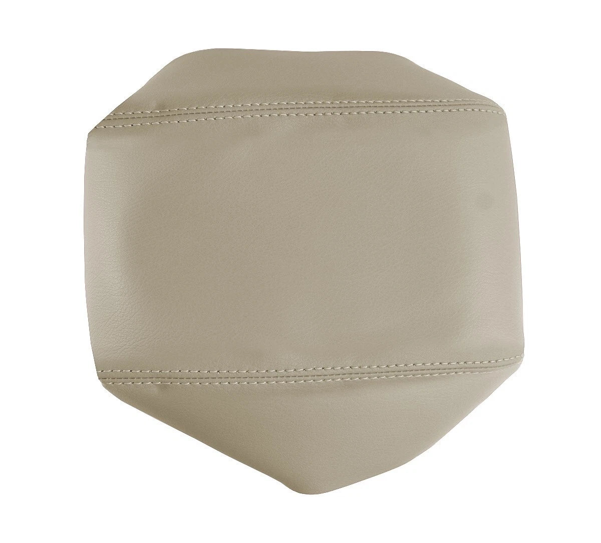 Leather Synthetic Center Console Armrest Cover for Audi Q5 (2018–2023) Beige
