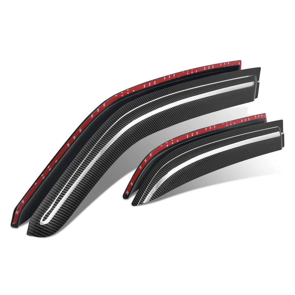 Set of 4 Window Visors for Chrysler 300 Dodge Magnum (2005–2010) 3M Adhesive