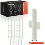 30x Nylon Hose Connector Retainer Clip for GM Ford 