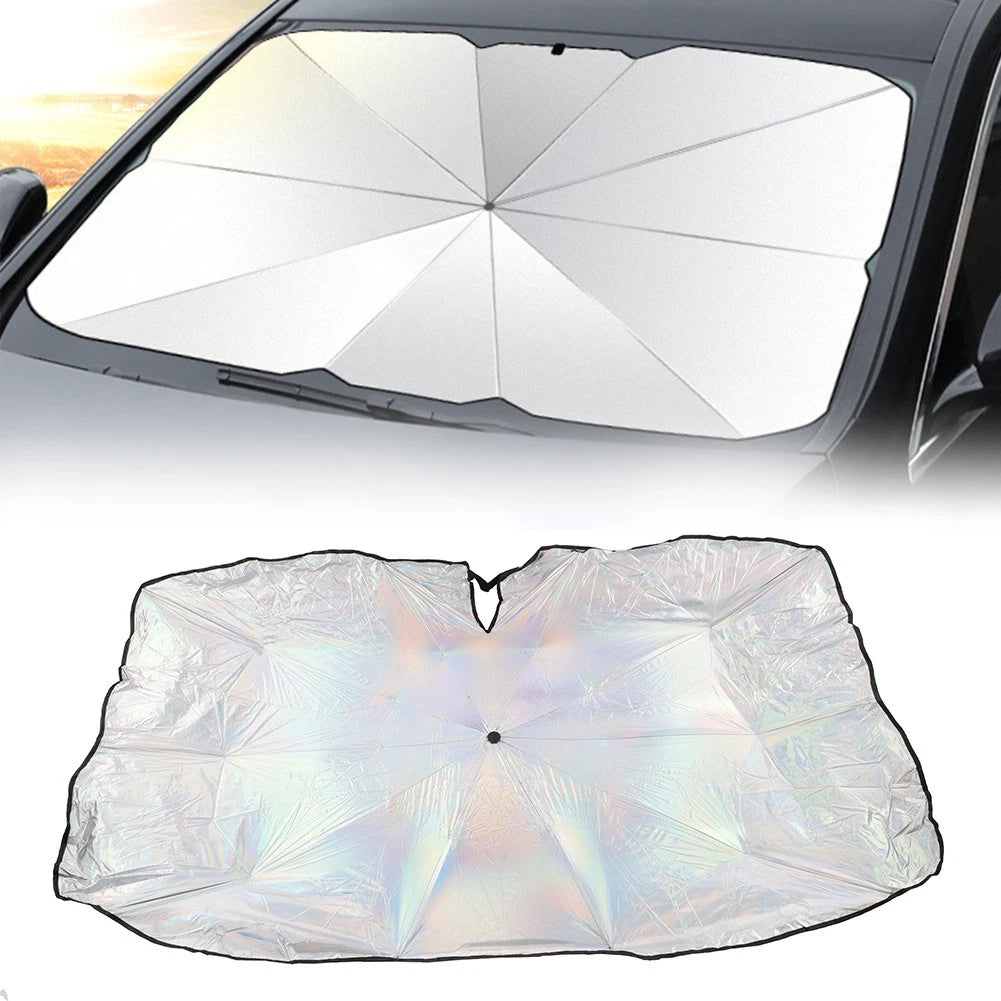 Universal Auto Umbrella Windshield Sunshade Heat Cover for Cars