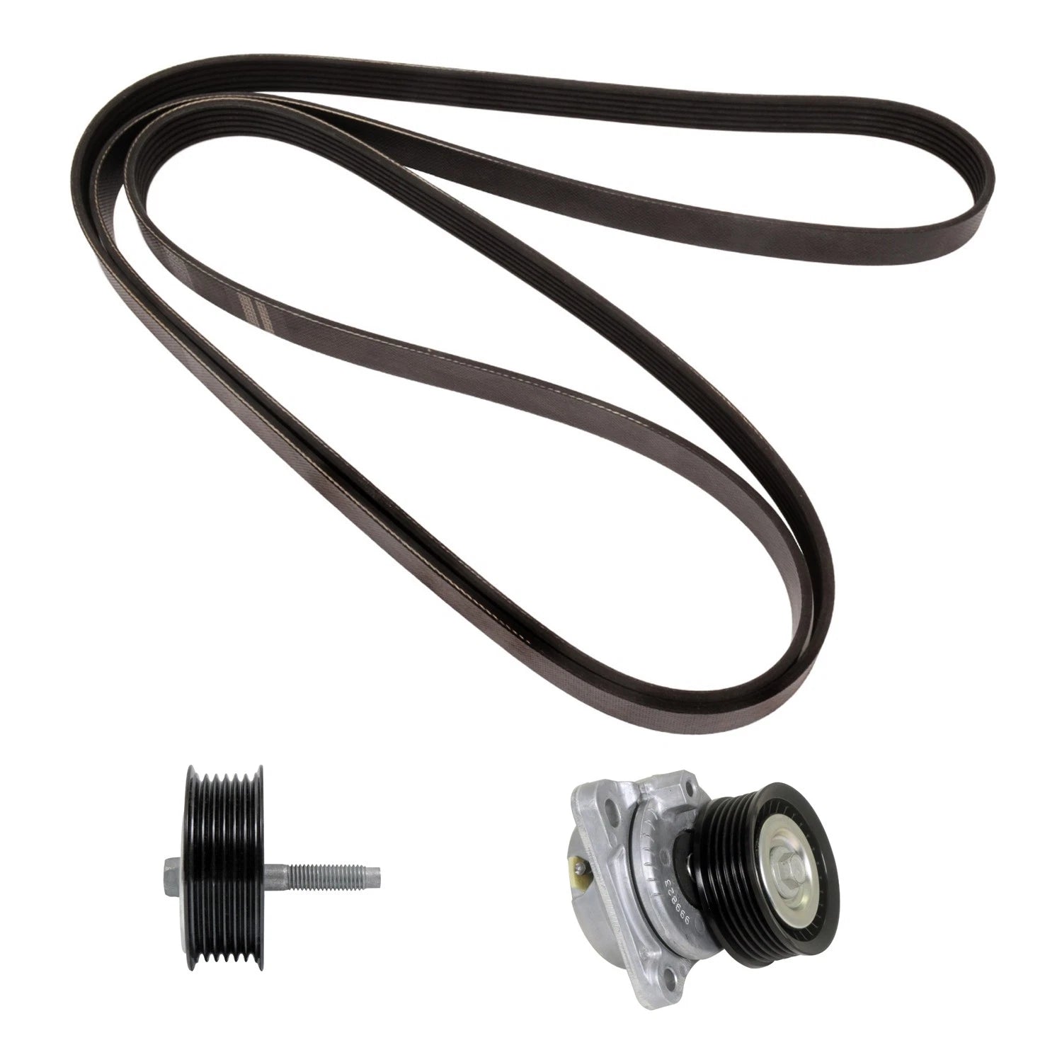 Drive Belt Idler Pulley Tensioner Kit for Ford Focus (2000–2011)