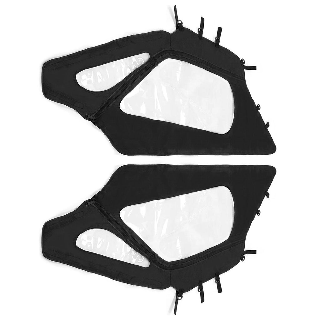 Set of 2 Soft Upper Door Cab Enclosures for Polaris RZR PRO XP Turbo (2020–2024)