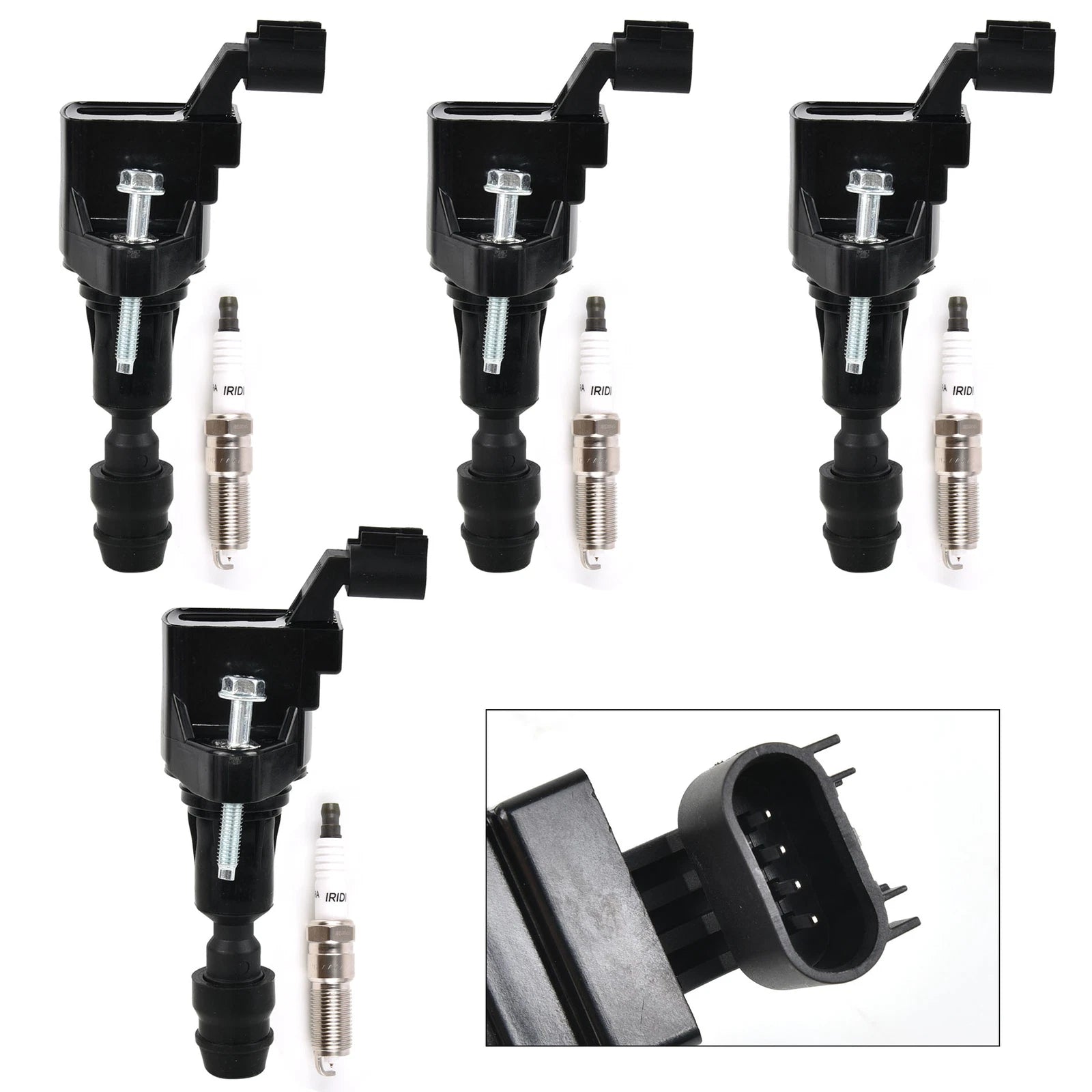 4Pcs Ignition Coil Pack for Buick Chevrolet Equinox Malibu (UF491) (2010-2016)