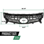 Upper Grille for Toyota Prius (2012–2015) - Black