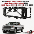 Header Panel Radiator Support Assembly for GMC Sierra 1500 2500 HD (2014–2019)