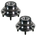 2X Moog Front Wheel Bearing & Hub Kit for Dodge Ram 1500 (1994–1996) 4WD