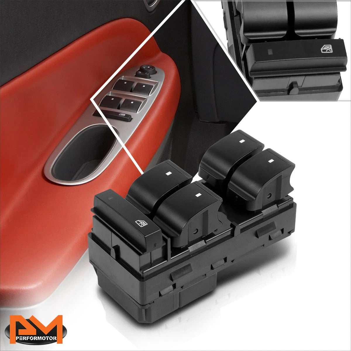Power Master Window Switch for Silverado/Sierra 1500-3500 (2007–2014)