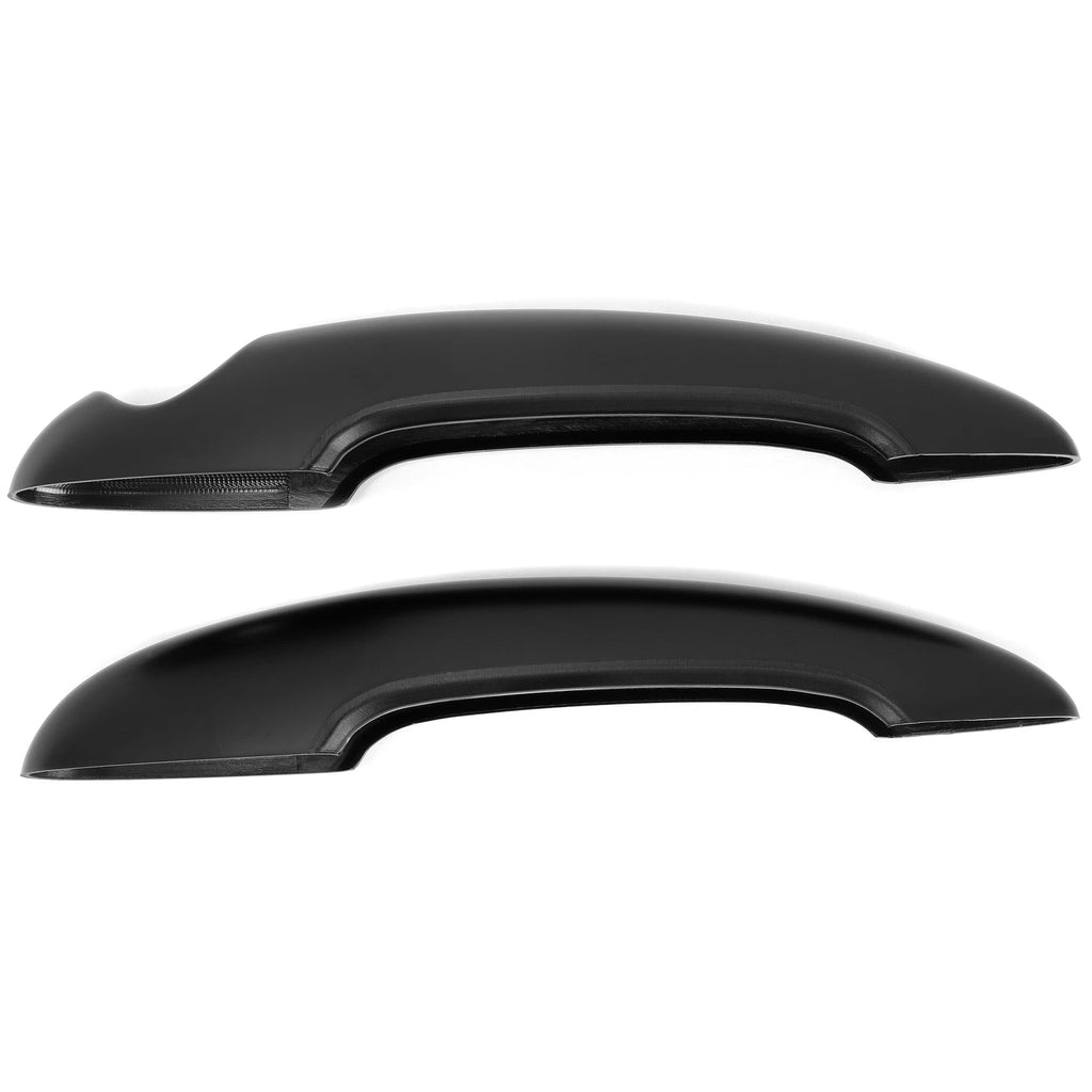 Pair Matte Black Door Handle Covers for MINI Cooper S (2001–2016)