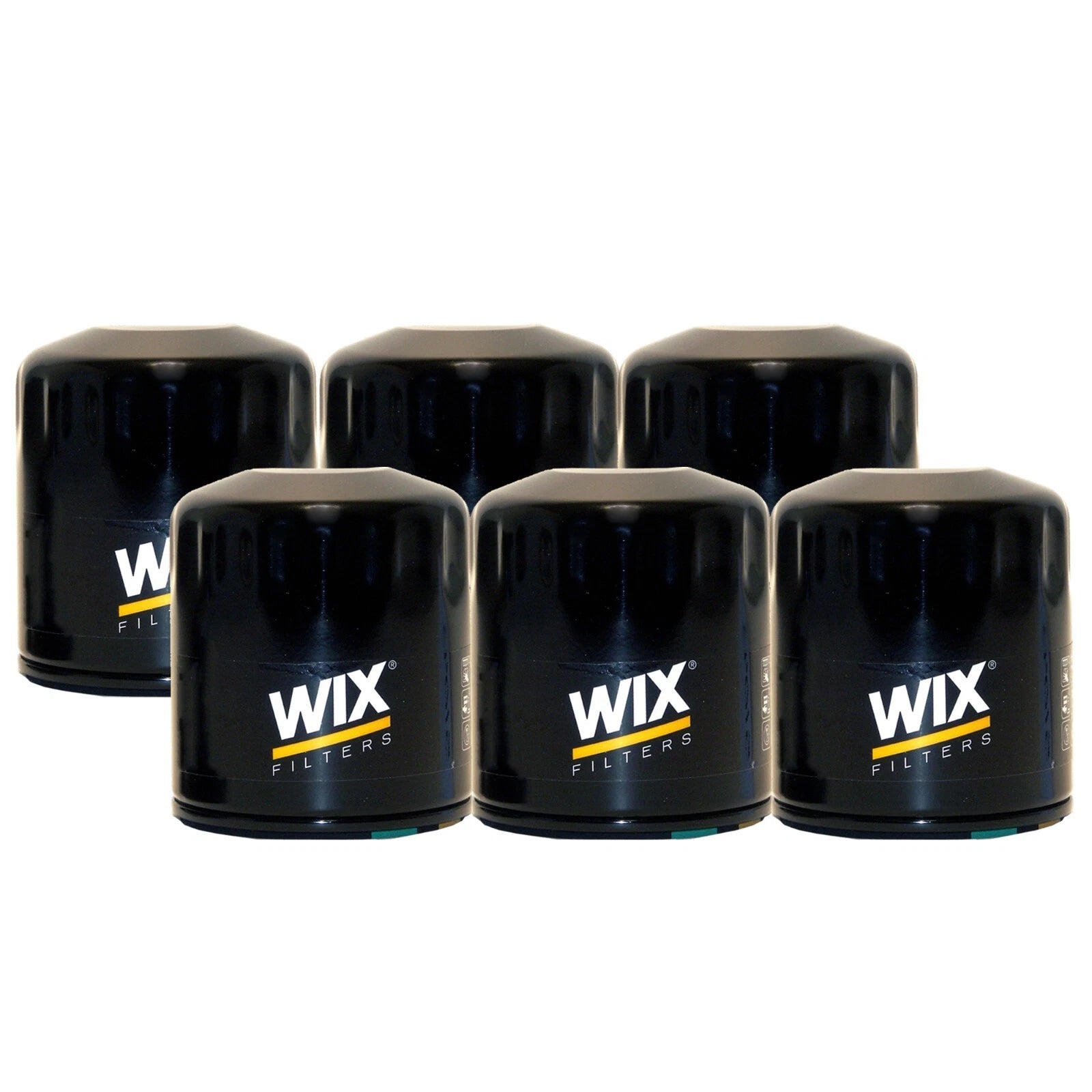 Set of 6 Engine Oil Filters for Buick, Cadillac, Chevy, GMC, Isuzu, Pontiac, Saab
