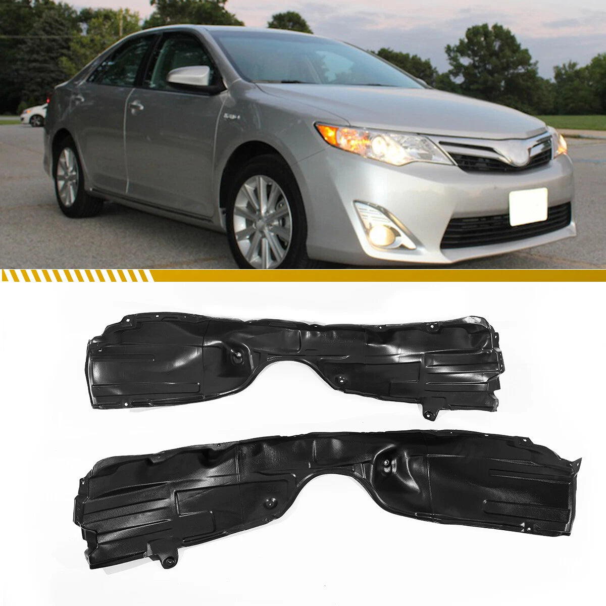 Fender Liner Set of 2 for Toyota Camry (2012–2014) LH & RH