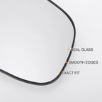 Right Side Heated White Mirror Glass for KIA Ceed (2009–2012)