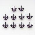 Grill Lock Clip 10 x for Toyota Hiace H50 Commuter (1989)