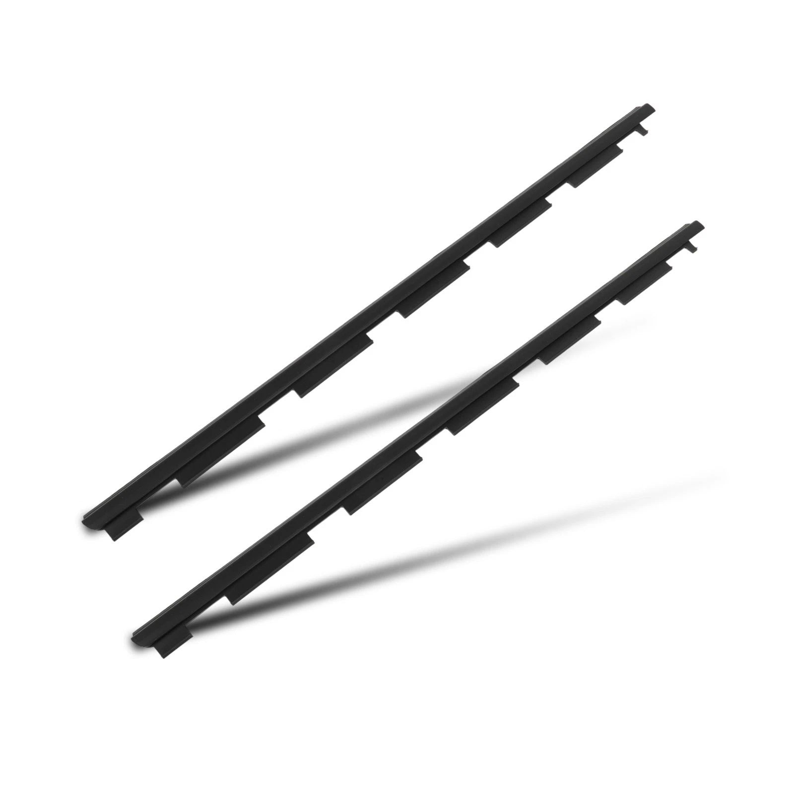 Set of 2 Front Window Scraper Seal Belt Weatherstrip for GMC C/K1500 (1988–1999)