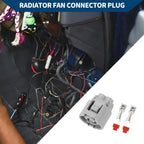 2 Pin Radiator Fan Connector Plug for Toyota RAV4  670279472879