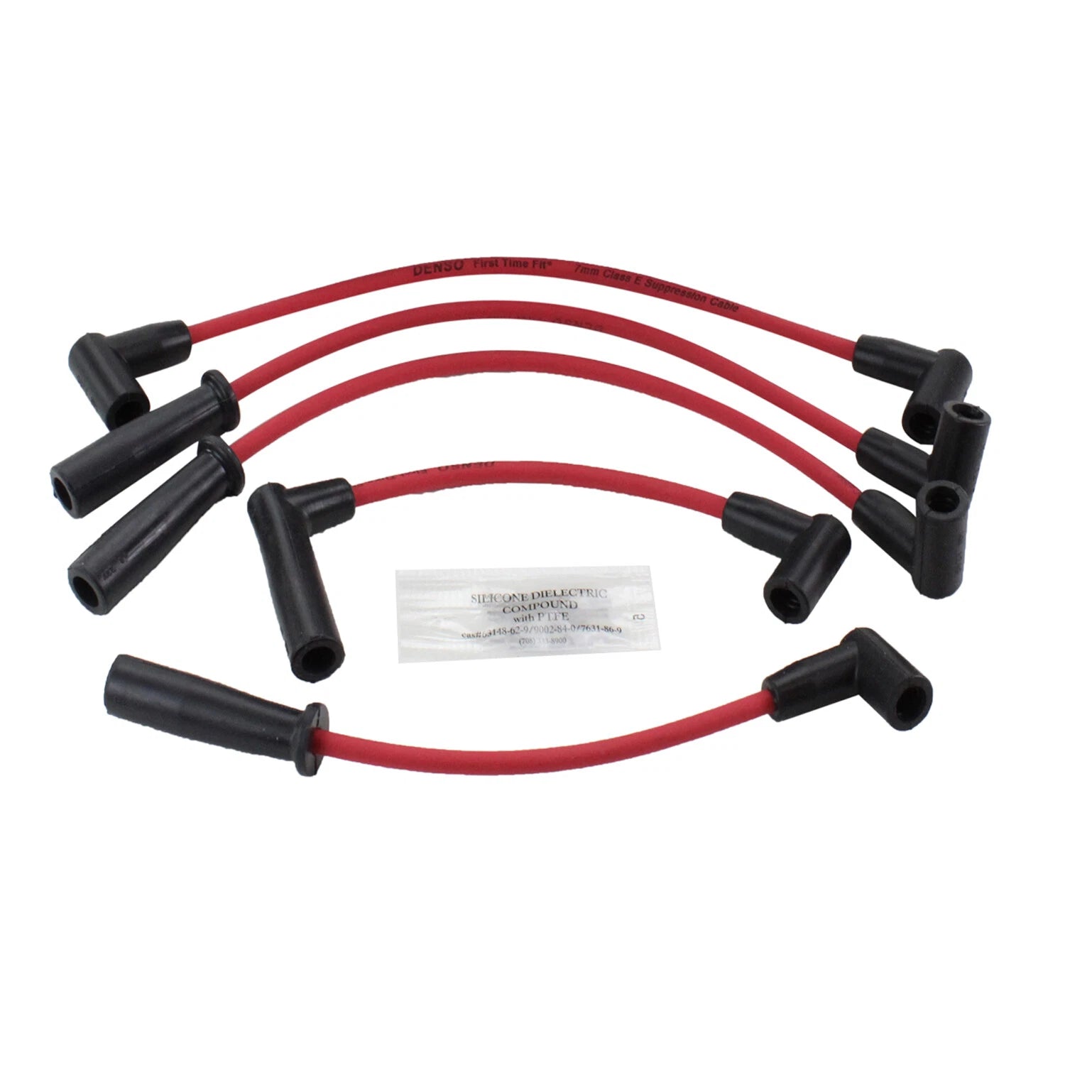 Ignition Wire Set 7mm for Dodge Dakota Jeep Cherokee Wrangler 671-4070 Denso