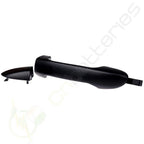Outside Door Handle for Kia Spectra (2004–2009) - Black, Rear Left Driver