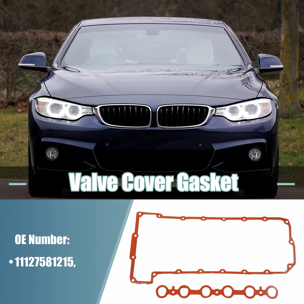 Set of 1 Valve Cover Gasket No. 11127581215 for BMW 325i (2006–2013) Rubber