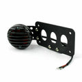 Round Rear Tail Brake License Plate Taillight for Bobber AV