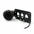 Round Rear Tail Brake License Plate Taillight for Bobber AV