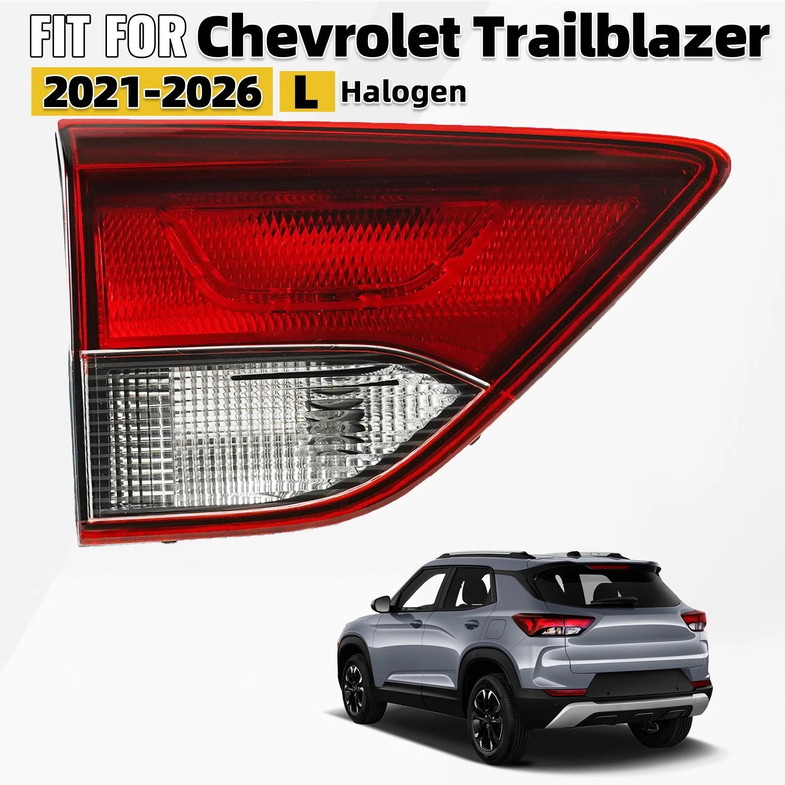 Tail Light Halogen for Chevrolet Trailblazer (2021–2026) Left Driver Side 42781828