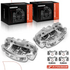 Pair Front Brake Calipers with Piston for Nissan Frontier (1999–2002)