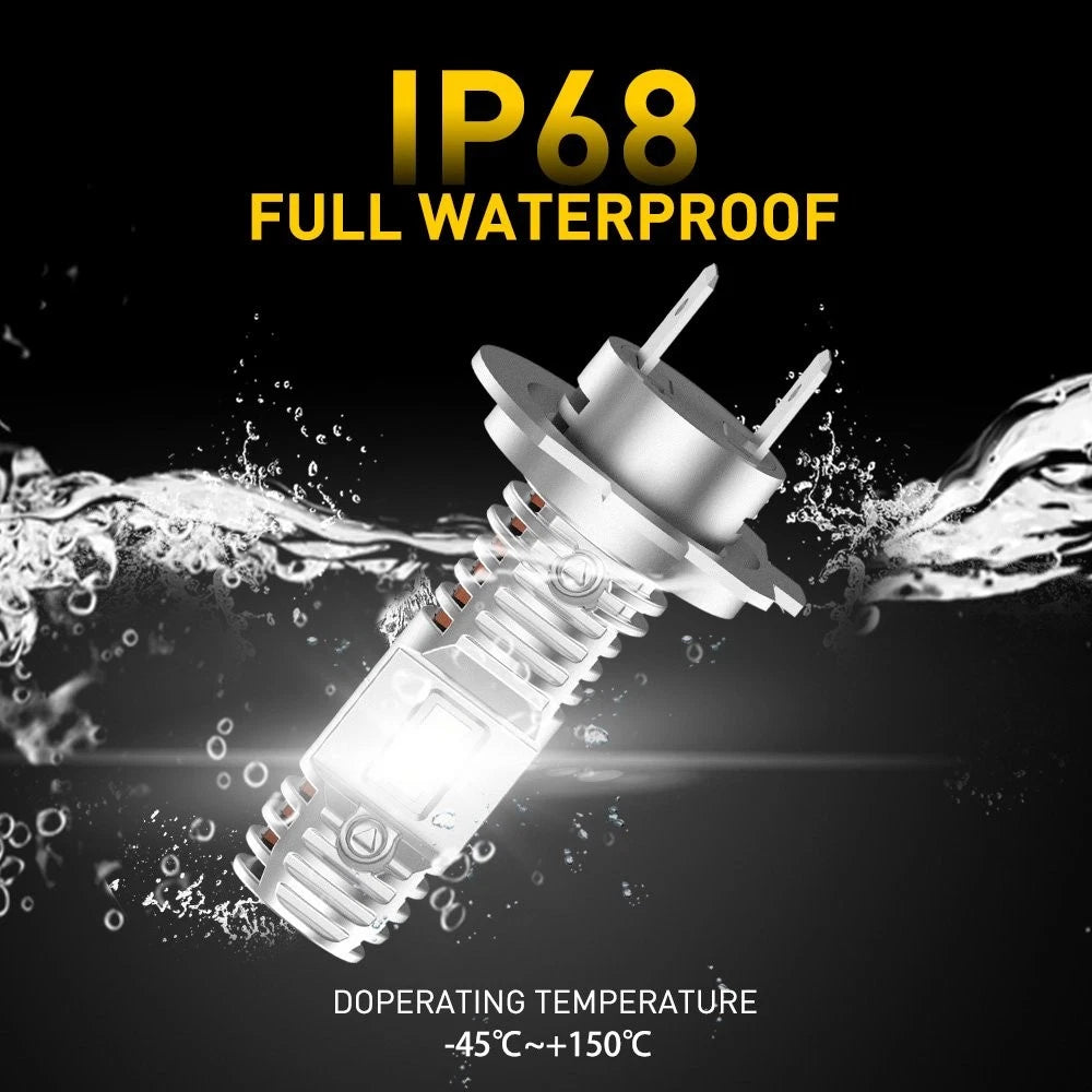 H7 LED Headlight Bulb Low Beam for VW Passat (2001–2015) 6000K