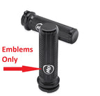 Defiance Handlebar Grip Inserts for Harley-Davidson (Chrome)