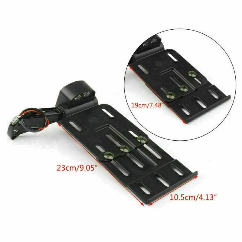 LED Light Mount License Plate for Harley Sportster 1200 Custom (2004–2016)