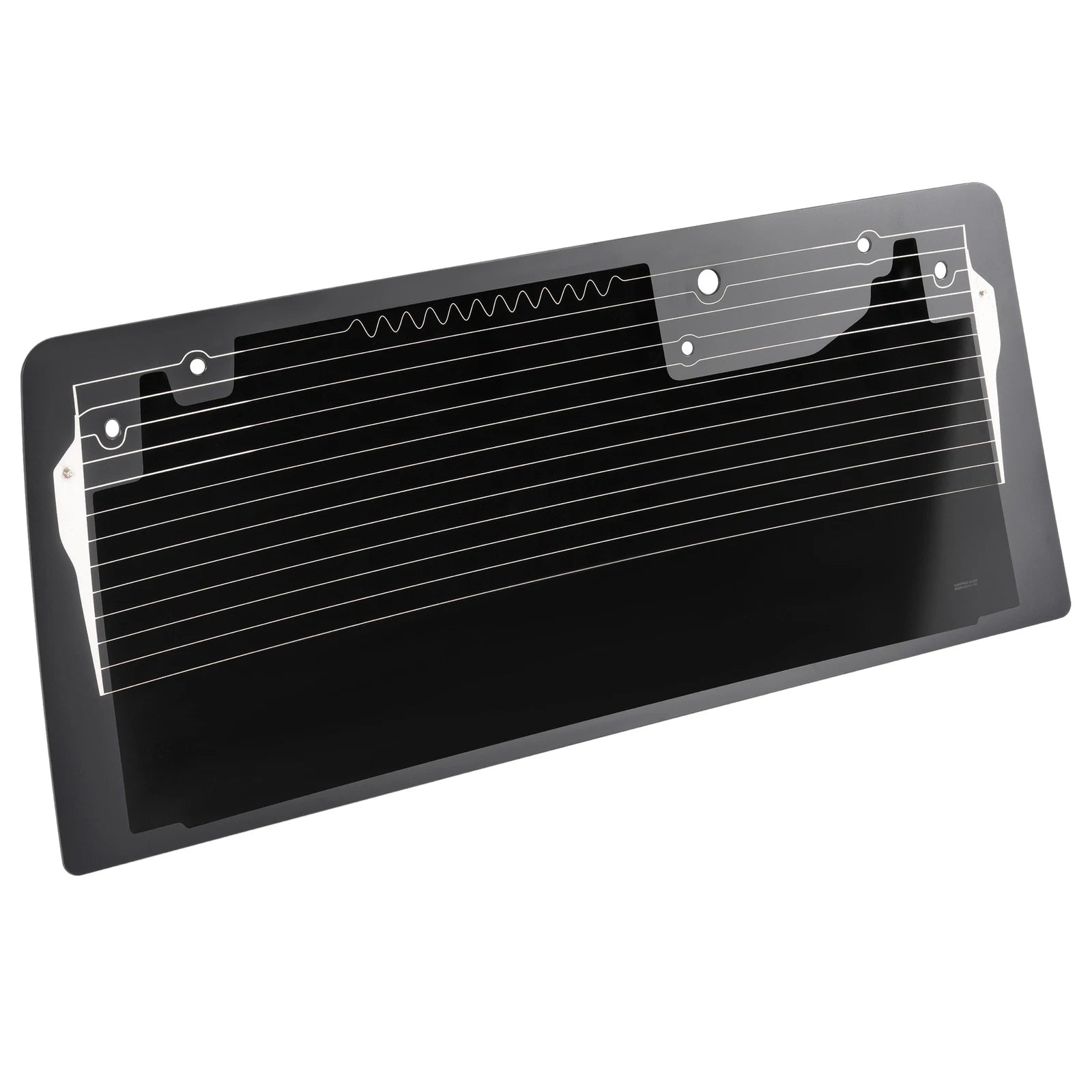 Rear Window Glass for Jeep Wrangler JK (2011-2017) - Heated Dark