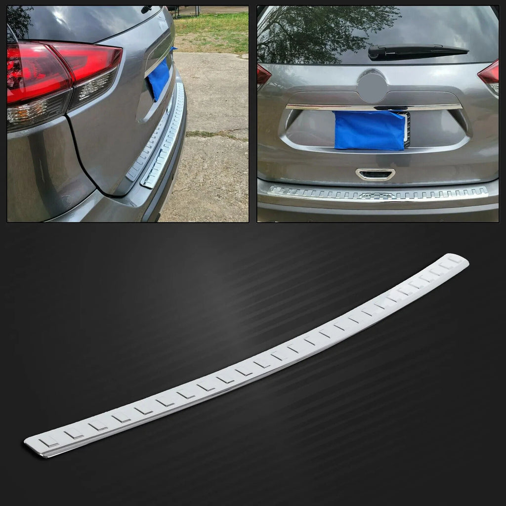 Chrome Rear Bumper Protector Cover for Nissan Rogue (2014–2020)