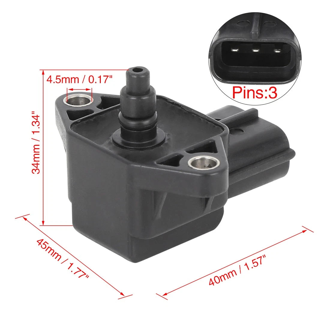 Air Pressure Sensor for Suzuki Carry Swift 1.3L (18590-70G30)