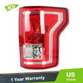 Taillight for Ford F-150 (2015–2017) Halogen Right Passenger Side