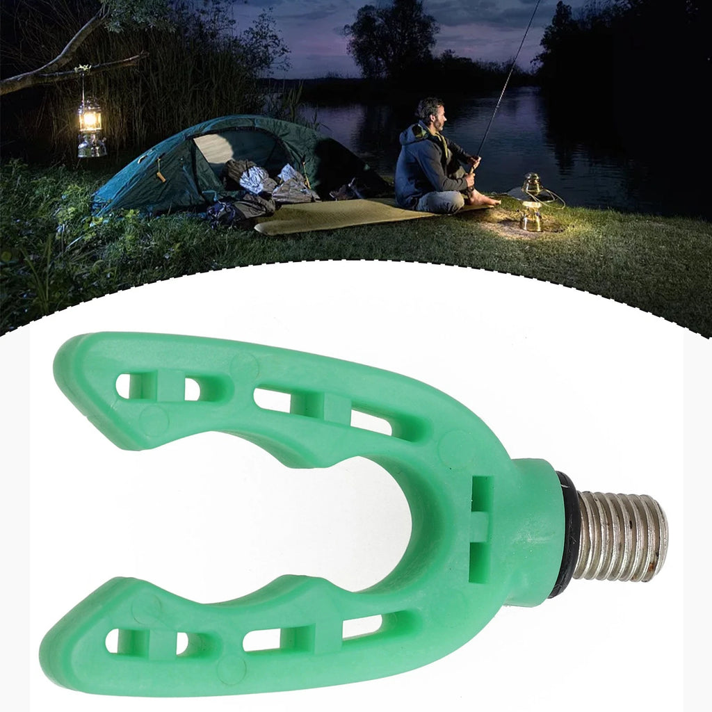 Silicone Rod Grips with Luminous Green Head for Carp Fishing