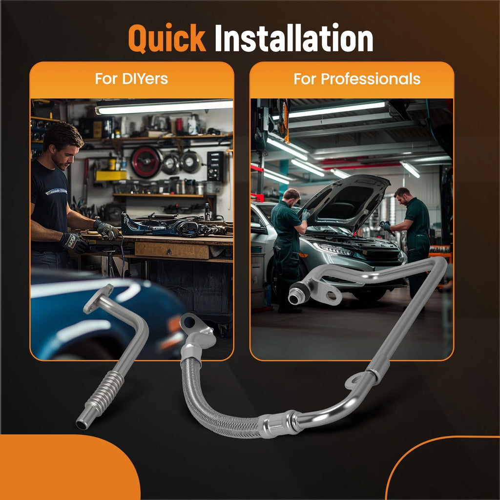 Oil Supply Return Lines for Mercedes-Benz Metris Sprinter 1500 2500 C300 Turbo (2015–2023)