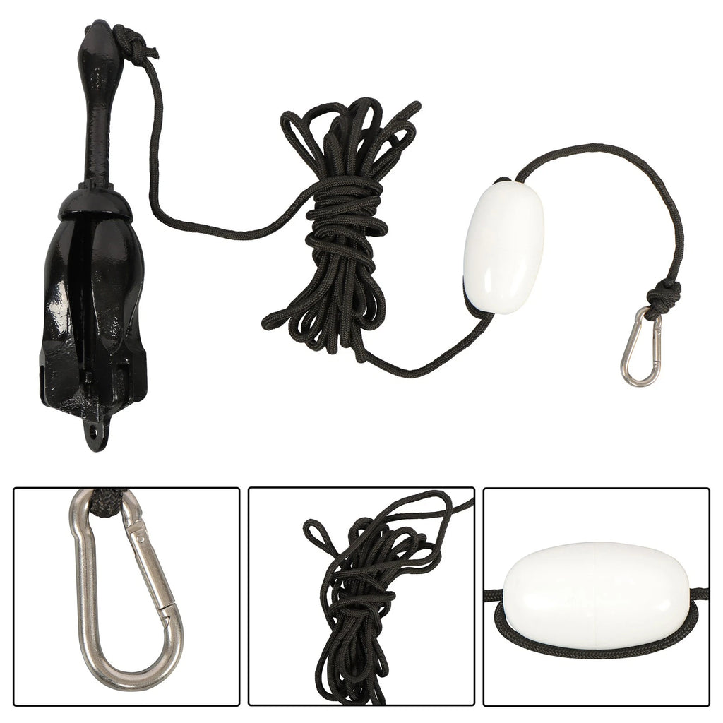 Folding Anchor Set for Grapnel Boat Marine Kayak (1 PCS)