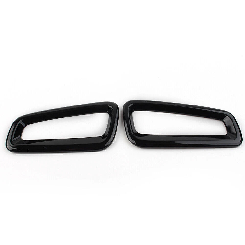 Set of 2 Black Inner Dash Side Air Vent Outlet Covers for Honda Civic (2022–2023)