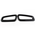 Set of 2 Black Inner Dash Side Air Vent Outlet Covers for Honda Civic (2022–2023)