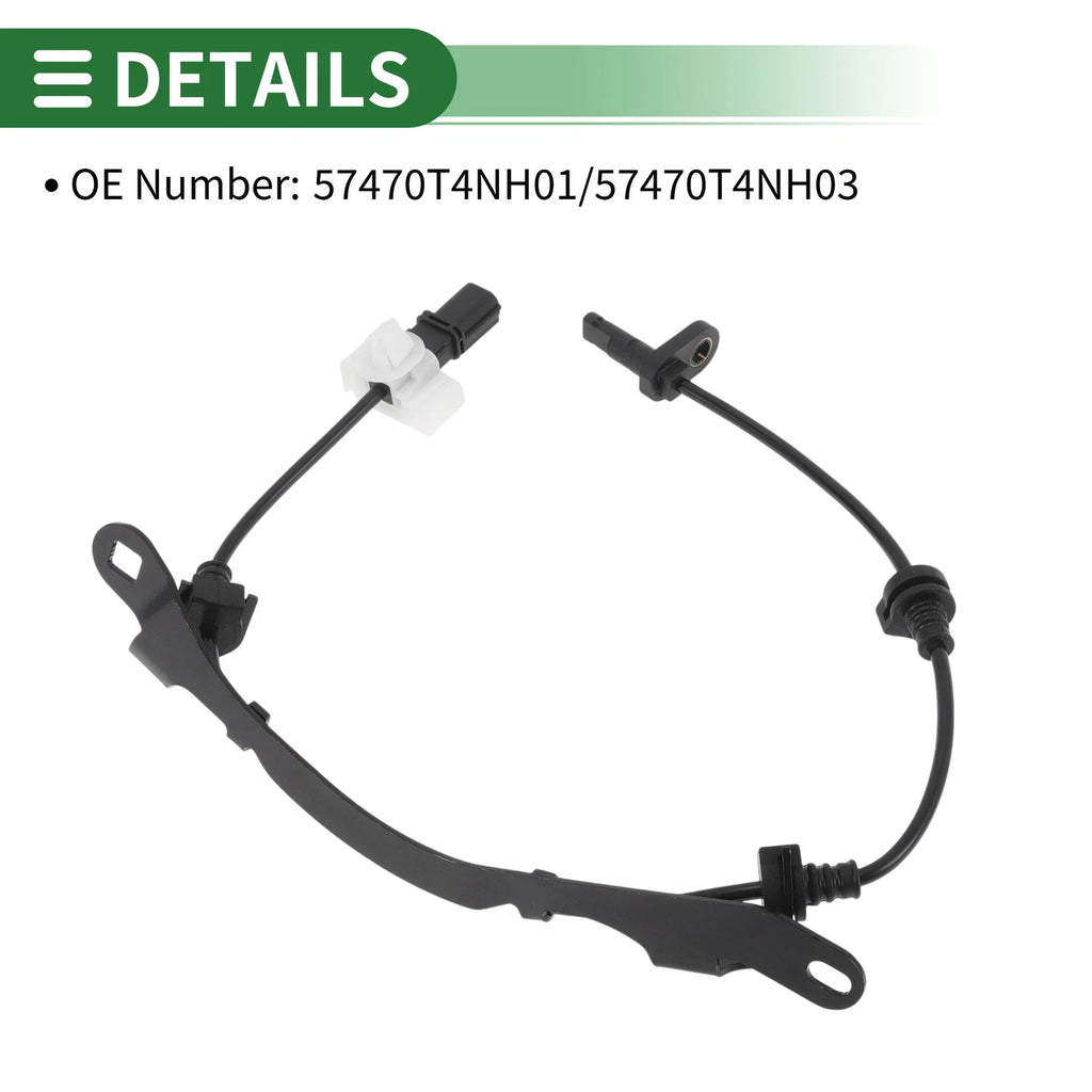 ABS Wheel Speed Sensor No. 57470T4NH01 for Honda Jade FR1 (2013–2016)