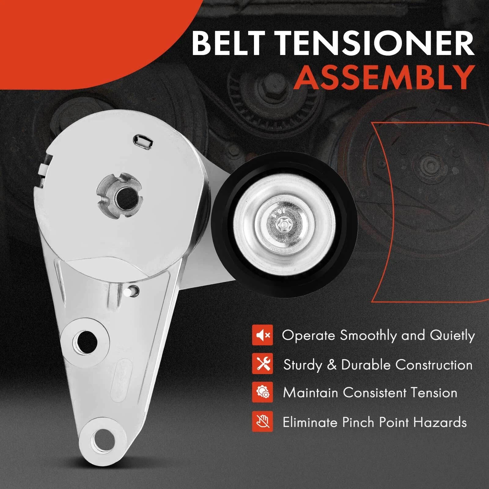 Belt Tensioner for Ford Escape, Fusion, Fiesta (2014–2019)