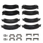 Set of 4 Ceramic Brake Pads for Chevrolet Avalanche 1500 (2002–2006) D785 D834