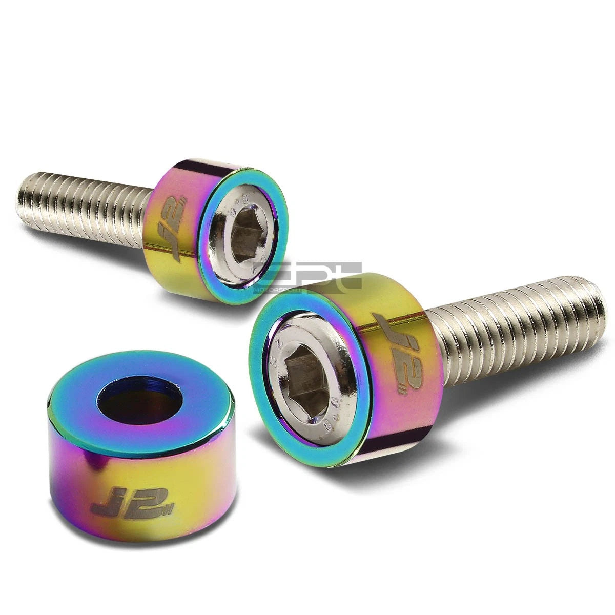 Exhaust Header Manifold Kit for DC2/AP1/AP2 (Metric Cup Washer + Bolt/Nut) Neo Chrome