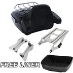 Trunk Backrest Rack Mount Docking Kit for Harley Street Glide (2014–2025)