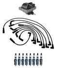 Ignition Wires 1 Coil 8 Spark Plugs Kit ACDelco for Caprice Impala (1994–1996)