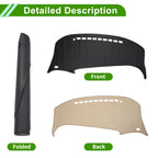 Dashboard Cover Mat for Toyota Previa 50 (2006–2019) Black
